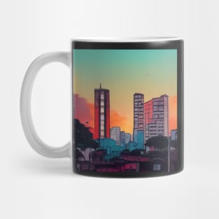 Sao Paulo | Comics Style Mug